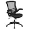 Flash Furniture Black Desk, Chair, Cabinet Set BLN-CLIFCHPX5-BK-GG - alternate 6